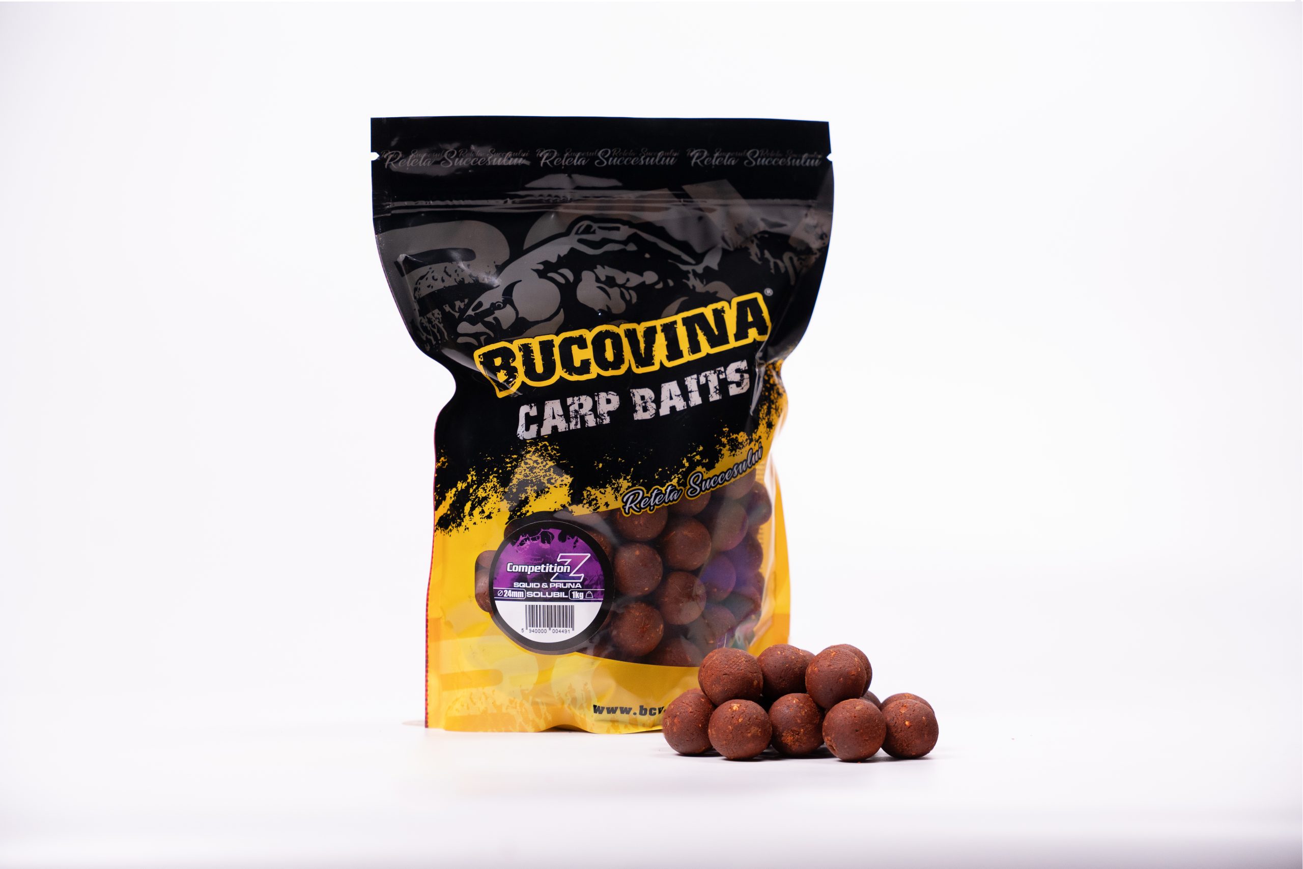 Competition Z Boilies solubil 24 mm 1kg Competition Z Soluble 24 mm 1 kg - imagine 1
