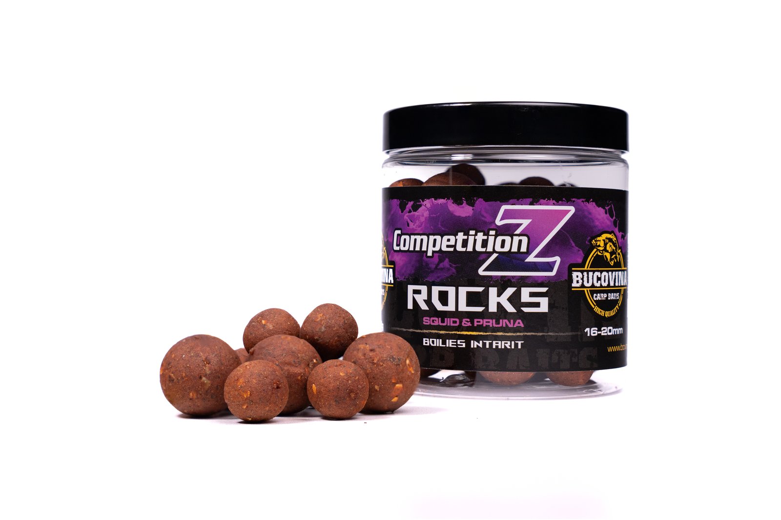 Competition-Z-Rocks-boilies-intarit-150g-1 Competition Z Rocks boilies endurecidos 16-20 mm 150g - Imagen 1