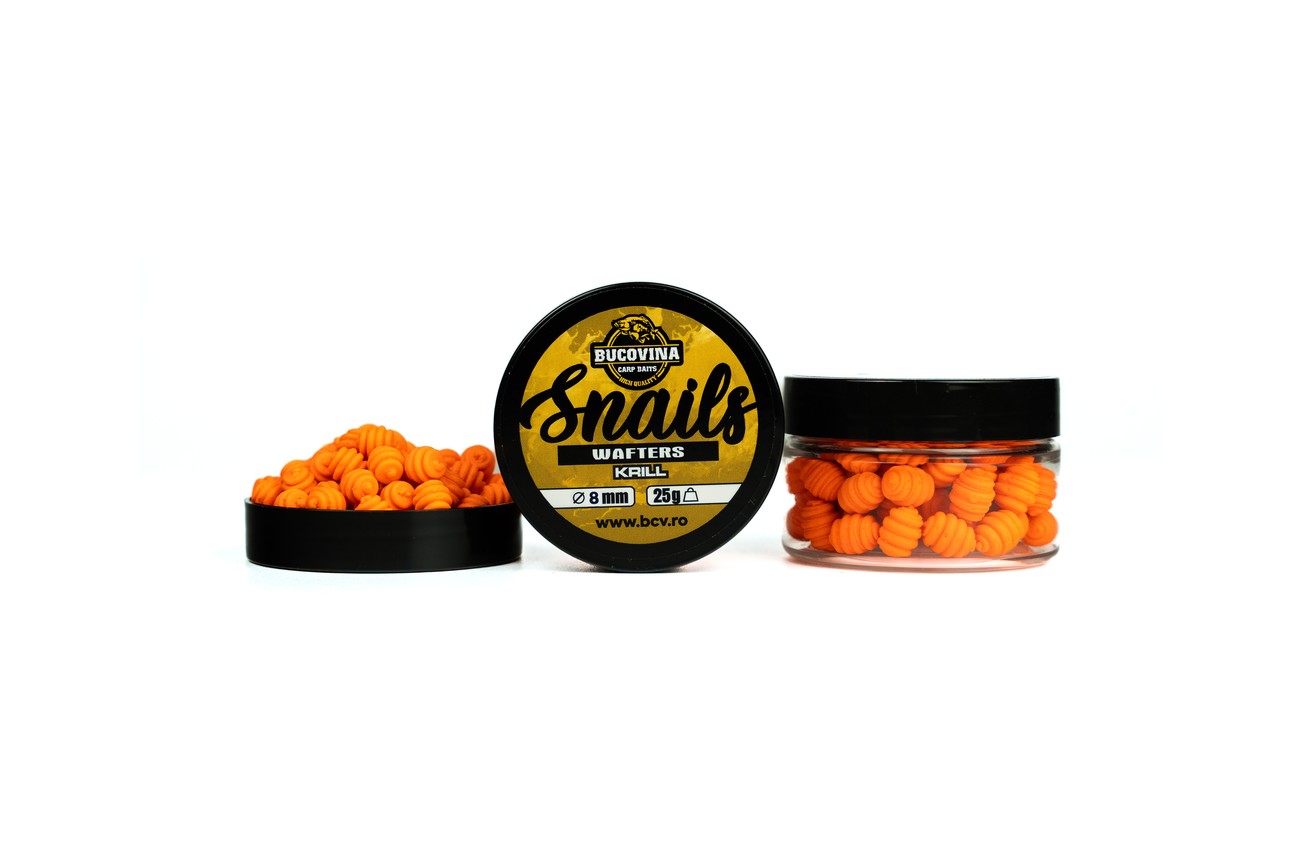 Snail-Wafters-Krill-25g-8mm-1 Snails wafters de krill 8 mm 25 g - imagine 1
